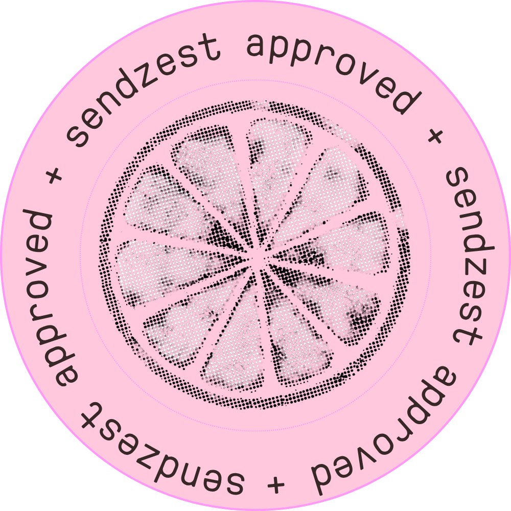SendZest Approved Sticker